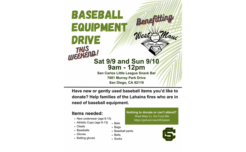 San Carlos Little League > Home