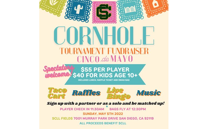 Cornhole Tournament Fundraiser 2024!