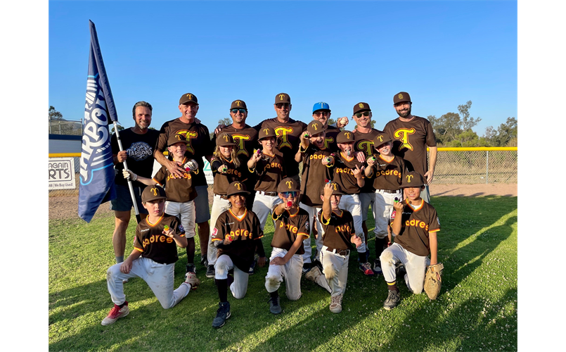 2026 SCLL Minors Champions Tarpons